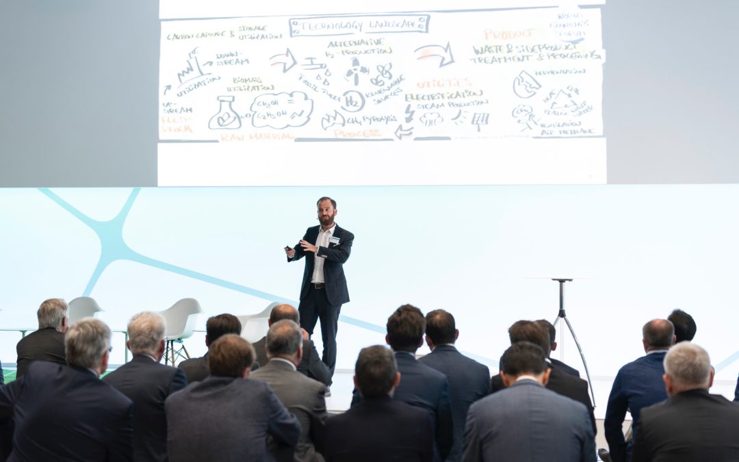 pictomind develops concept and facilitates major workshop: Technology experts from the chemical industry want to reduce CO2 emissions through collaboration